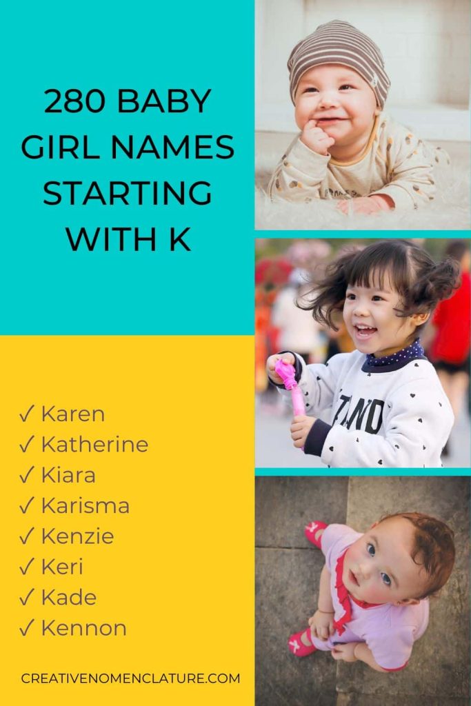 Popular Girl Names That Start With K