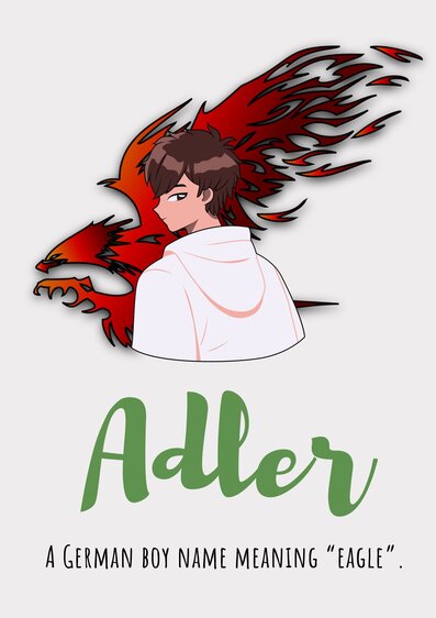 Adler - A German boy name meaning "eagle". 9 Cool and Cute Boy Names That Start With A )