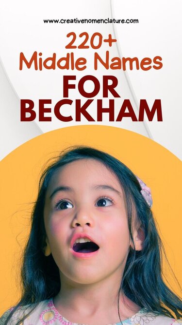 Good Middle Names For Beckham