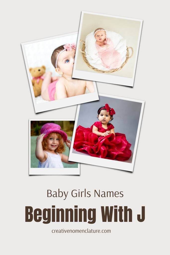 Best Girl Names That Start With J - baby girl names