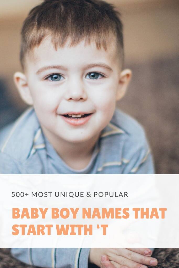Most Popular Boy Names that Start with T