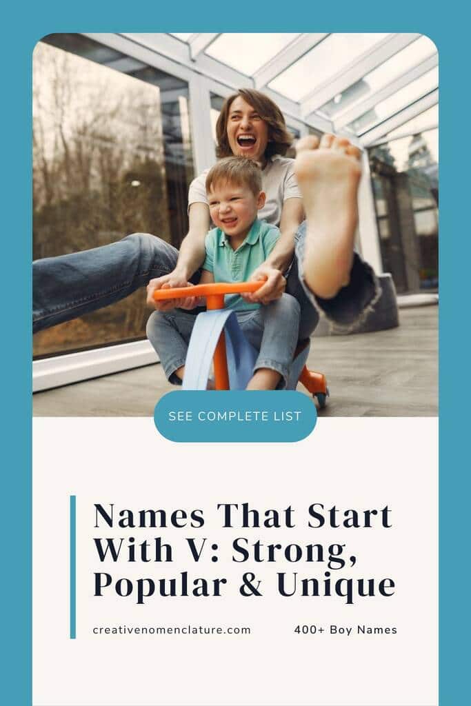 Strong Boy Names That Start With V