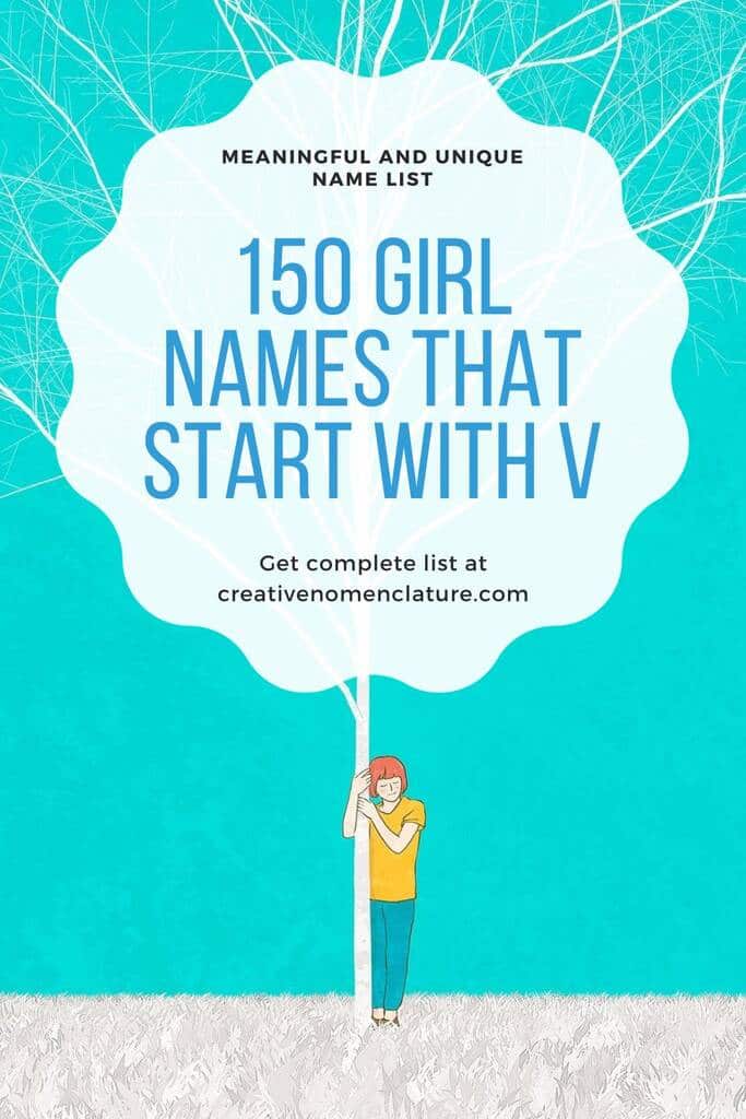 Popular V Names for Girls and Their Meanings - Girl names that start with V