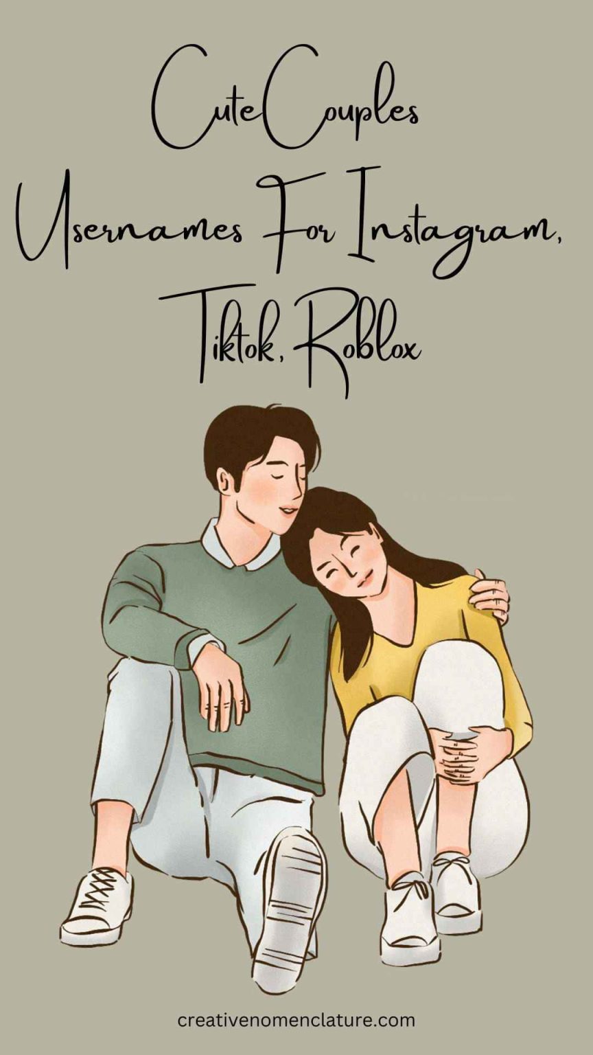 850 Cute Couples Usernames For Instagram, Tiktok, Roblox