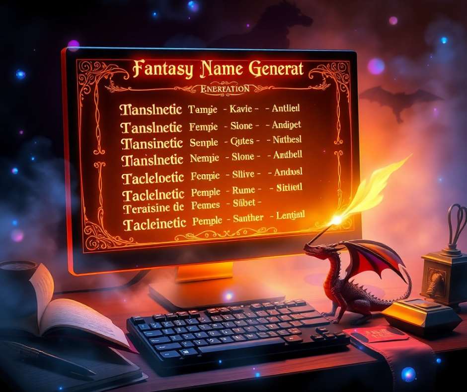 Why Choose Our Fantasy Name Generator
